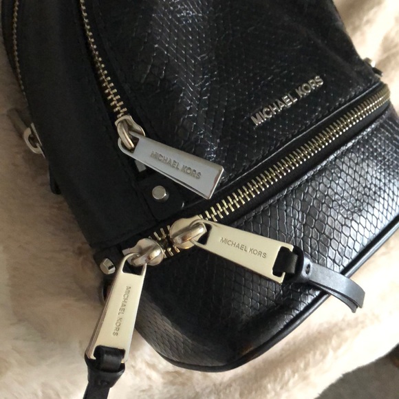 ✨Michael Kors Rhea Mini Python✨ - Picture 3 of 6